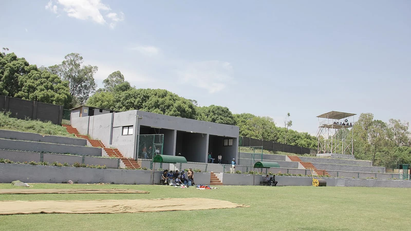 The Tribhuvan University cricket ground at Kirtipur, a home of cricket in Nepal